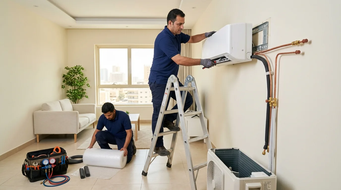 فك وتركيب مكيفات سبليت وشاشات التلفزيون