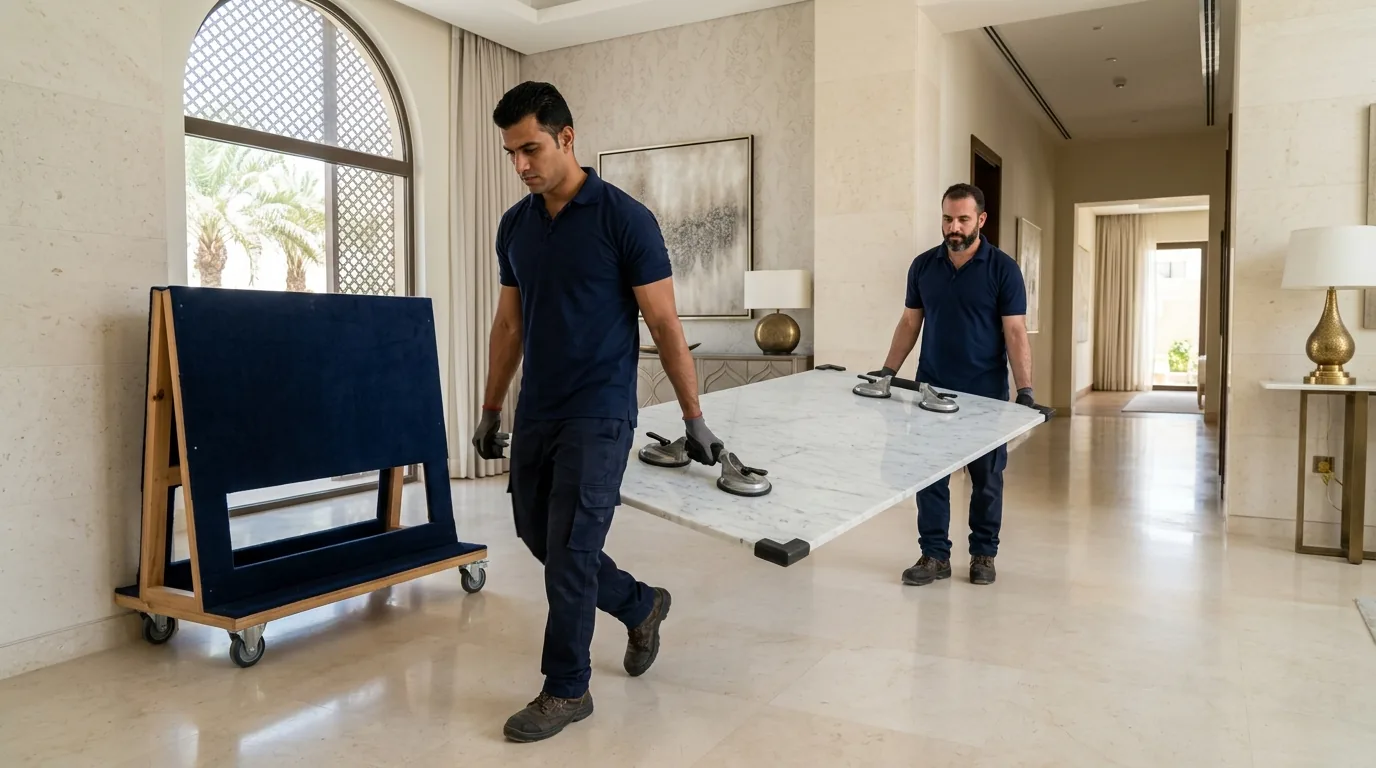 حماية التحف والزجاج والرخام والشاشات